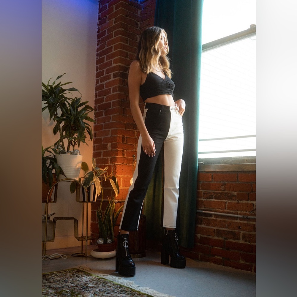 XOXO Two Tone REVICE Jeans